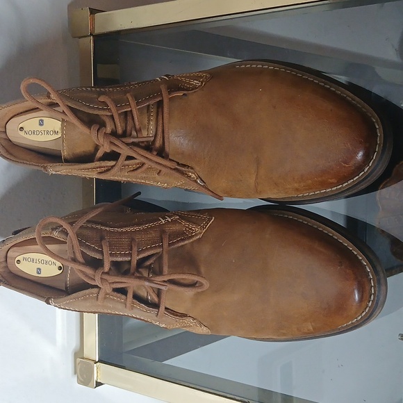 Steve madden Harken chukka tan leather shoes size 8 mens - Picture 2 of 15